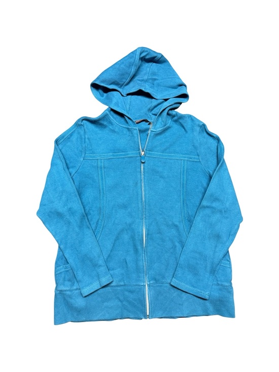 Kirkland Signature Jackets & Blazers - Kirkland Signature Women’s XXL Blue Full Zip Hoodie Sweatshirt
